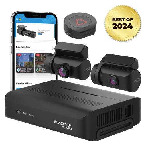 BlackVue DR970X-2CH Box Plus 4K UHD Cloud Dash Cam - Dash Cams - {{ collection.title }} - 2-Channel, 4K UHD @ 30 FPS, Adhesive Mount, App Compatible, Bluetooth, Cloud, Dash Cams, Desktop Viewer, G-Sensor, GPS, Hardwire Install, Loop Recording, Mobile App, Mobile App Viewer, Night Vision, Parking Mode, sale, Security, South Korea, Super Capacitor, Wi-Fi - BlackboxMyCar