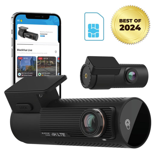 BlackVue DR970X-2CH LTE Plus 4K UHD Cloud Dash Cam - Dash Cams - {{ collection.title }} - 2-Channel, 4K UHD @ 30 FPS, Adhesive Mount, App Compatible, Bluetooth, Cloud, Dash Cams, Desktop Viewer, G-Sensor, GPS, Hardwire Install, Loop Recording, LTE, Mobile App, Mobile App Viewer, Night Vision, Parking Mode, sale, Security, South Korea, Super Capacitor, Wi-Fi - BlackboxMyCar