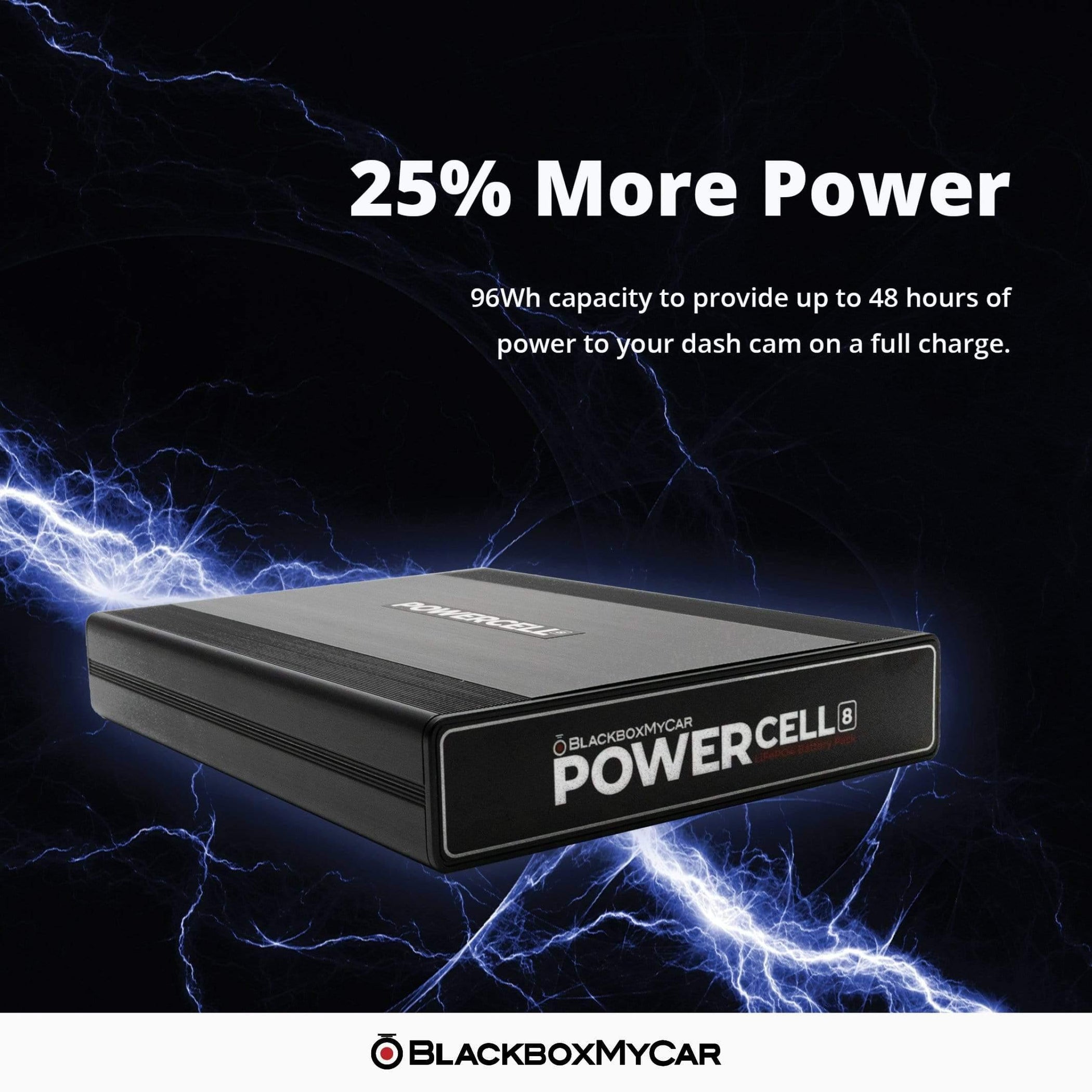 Blackboxmycar Powercell 8 Dash Cam Battery Pack